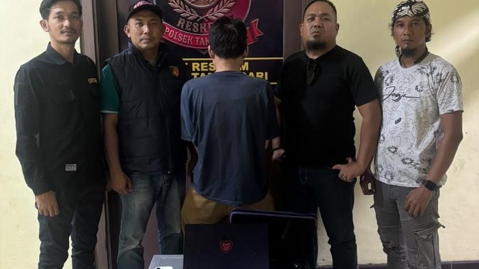 Oknum guru SMK di Babel ditangkap polisi.
