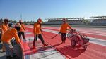 Jelang MotoGP, Sirkuit Mandalika Mulai Dipoles