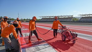 Jelang MotoGP, Sirkuit Mandalika Mulai Dipoles