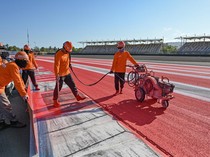 Jelang MotoGP, Sirkuit Mandalika Mulai Dipoles