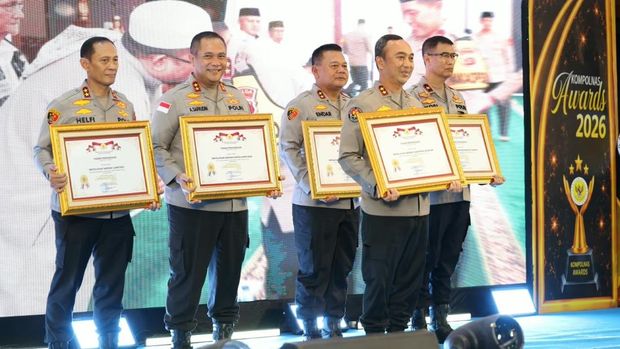 Polda Sumsel Raih Penghargaan Polda Terbaik Kompolnas Awards 2026