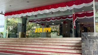 Digeledah KPK, Begini Situasi Kantor Kementerian ATR/BPN Sore Ini