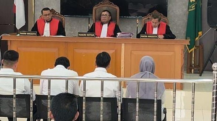 Terdakwa kasus dugaan korupsi di Dinas Perkimtan Palembang.