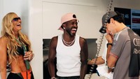 Gaya Seksi WAG Vinicius Junior Nonton F1 di Madrid, Perut Atletis Jadi Sorotan