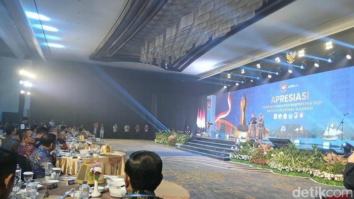 Apresiasi Pemerintah Daerah Berprestasi Regional Sulawesi digelar di Makassar.