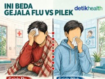 Infografis: Penyebabnya Tak Sama, Ini Sederet Beda Gejala Influenza Vs Pilek