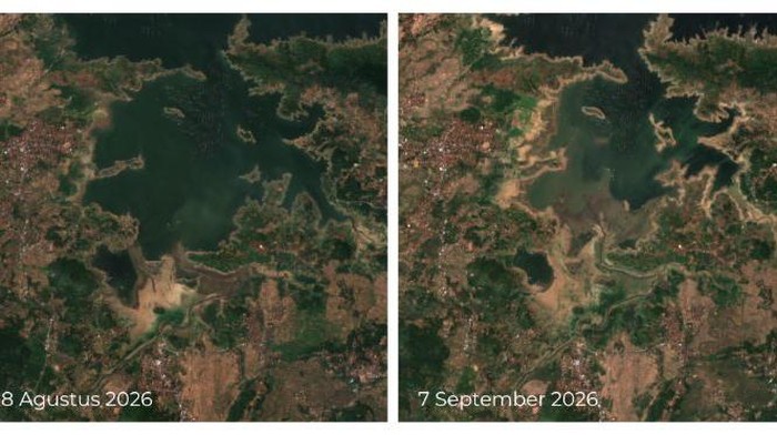 Citra Satelit Waduk Jatigede
