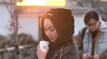 Dewi Gita Asyik Kulineran, Minum Kopi hingga Makan Es Krim di Jepang
