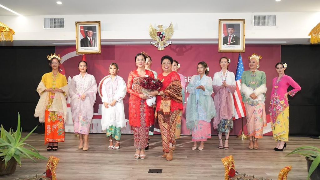 Laris Manis! Diah Permatasari Boyong Wastra-UMKM Indonesia ke AS