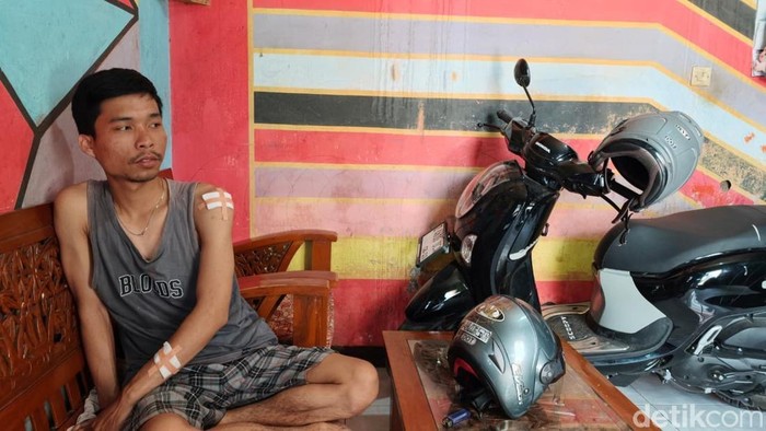 Driver Ojol Garut korban pembegalan.
