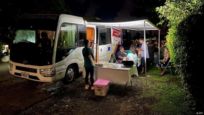 Layanan tes HIV gratis yang disediakan pemerintah Fiji demi memerangi epidemi AFP)