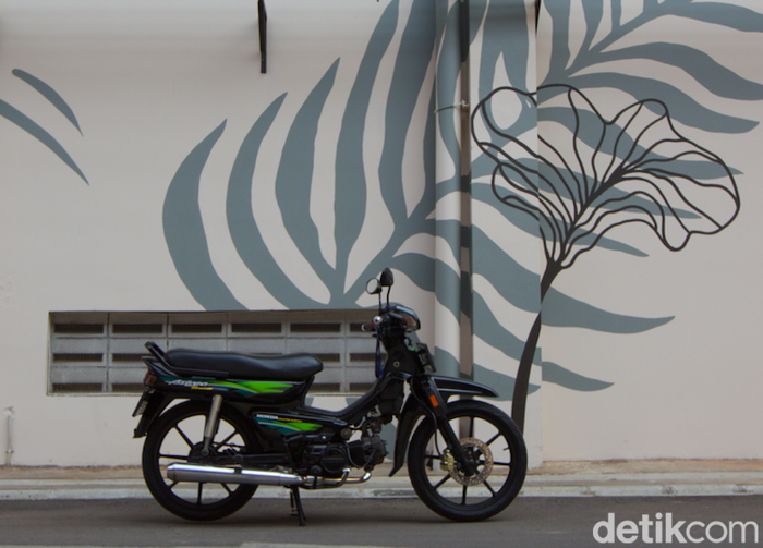 Honda Grand 1996 bisa kok lulus uji emisi!