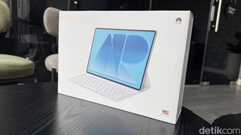 Huawei MatePad Air kembali hadir di Indonesia pada tahun 2026 setelah dua tahun absen. Foto: Virgina Maulita Putri/detikINET
