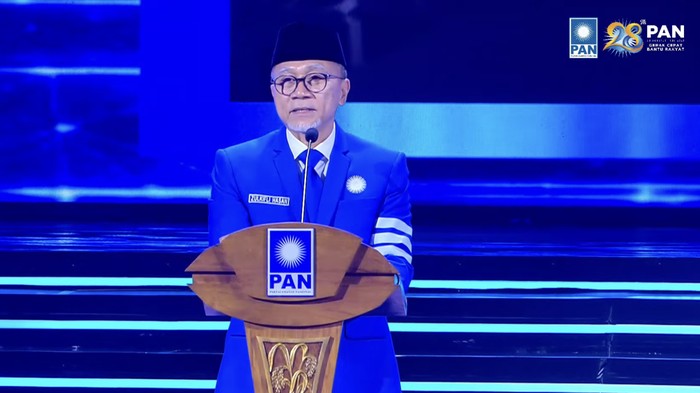 Ketum PAN Zulkifli Hasan. (YouTube PAN)