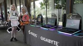 Aorus Master 16 Gen 2: Ditujukan untuk hardcore gamer dan pemain esports, ditenagai konfigurasi hingga AMD Ryzen 9 9955HX3D dan NVIDIA GeForce RTX 5080 Laptop GPU. Foto: Dok. Gigabyte