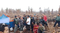 4.524 Hektare TNTP Terbakar, Petugas Padamkan Api di Tengah Sulitnya Akses