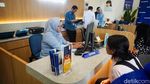 Menjaga Kebugaran, Pengunjung Ikuti Layanan Booster Vitamin B Complex