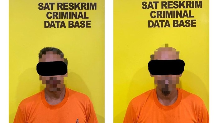 Polres Kuansing menetapkan dua tersangka kasus karhutla di Hutan Lindung Bukit Betabuh, Selasa (15/9/2026).