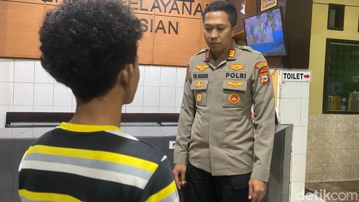 Polsek Mamajang menangkap pria yang menganiaya pacarnya gegara telat bawa makanan.