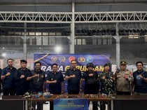 Razia Gabungan Digelar di Rutan Surabaya, Libatkan TNI-Polri dan BNN
