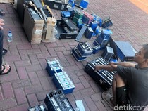 Sindikat Teknisi Curi Baterai Tower BTS Rp 24 Juta di Jembarana, 4 Ditangkap