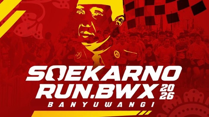 Soekarno Run BWX Banyuwangi Ajak Anak Muda Hidup Sehat