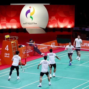Asian Games 2026: Tim Bulutangkis Mulai Penyesuaian di Arena Laga