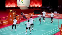 Asian Games 2026: Tim Bulutangkis Mulai Penyesuaian di Arena Laga