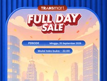 Hari Ini Transmart Full Day Sale! Mesin Cuci hingga AC dan TV Diskon Gede