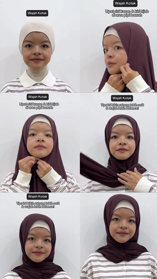 Tutorial hijab sesuai dengan bentuk wajah. Tutorial hijab sesuai dengan bentuk wajah.