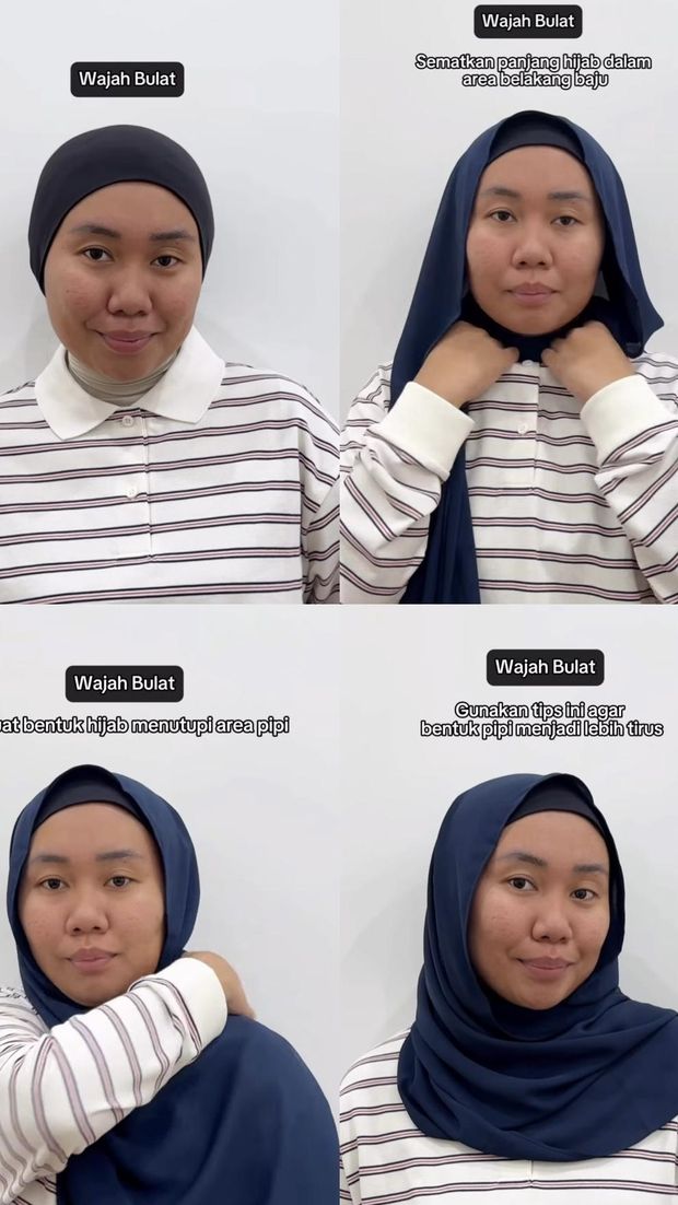 Tutorial hijab sesuai dengan bentuk wajah. Tutorial hijab sesuai dengan bentuk wajah.