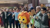 Presiden Direktur Lion Group, Capt. Daniel Putut Kuncoro Adi mengatakan konsep acara peringatan Harhubnas 2026 memang dibuat untuk mencairkan suasana di lingkungan penerbangan yang selama ini sangat lekat dengan aktivitas pekerjaan serius. Foto: Vicky Fadly Ardana Putra