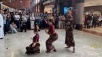 Kemeriahan Flashmob di Bandara Soekarno Hatta Hibur Penumpang