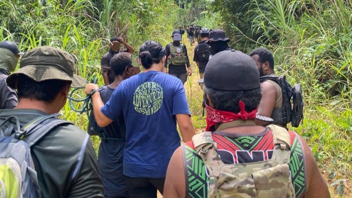 Bos KKB ditangkap di Keerom, Papua.