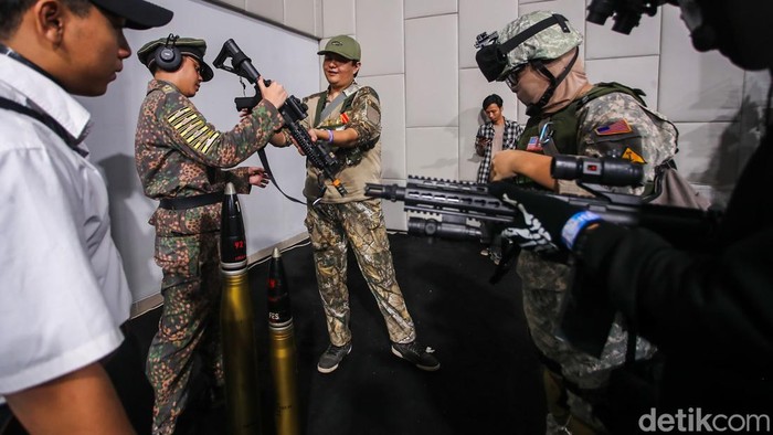 Suasana pameran Cosplay Verse di Indonesia Arena, Jakarta, Sabtu (19/9/2026).