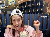 Ayu Dewi Kulineran di Bangkok, Cicip Omelet Kepiting hingga Thai Tea