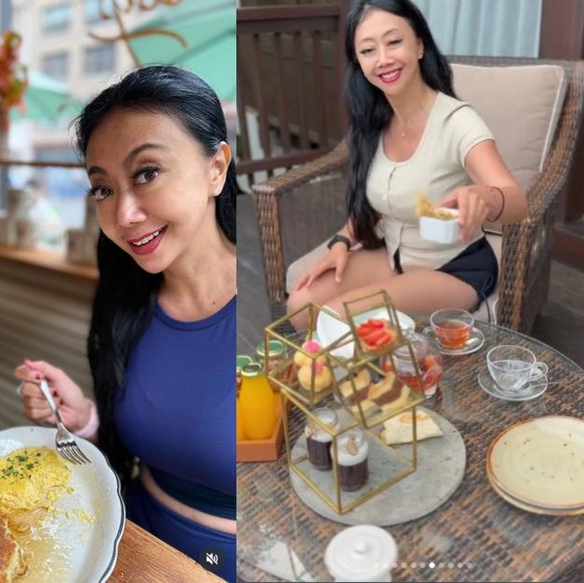 Liburan ke Bali hingga New York, Asri Welas Bagikan Momen Kulineran Seru