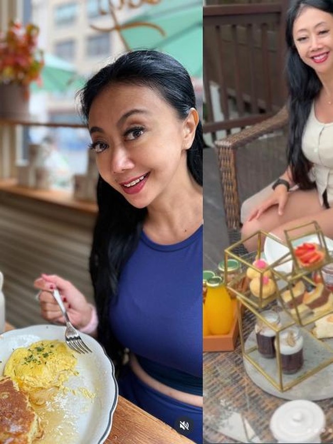 Liburan ke Bali hingga New York, Asri Welas Bagikan Momen Kulineran Seru