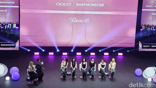 Oppo dan BABYMONSTER Gelar Fan Meet Up di Jakarta