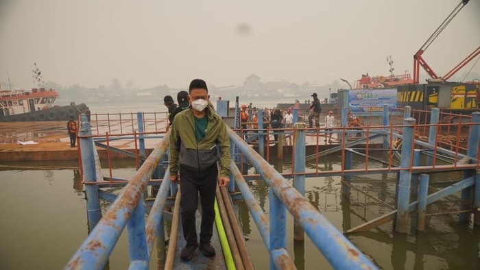 Pemkot Pontianak datangkan 5 juta liter air dari Terentang, Kubu Raya. (Dok Prokopim Pemkot Pontianak)