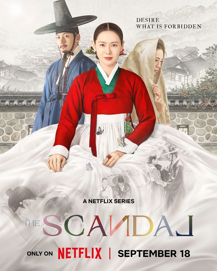 Poster drama Korea Netflix The Scandal.