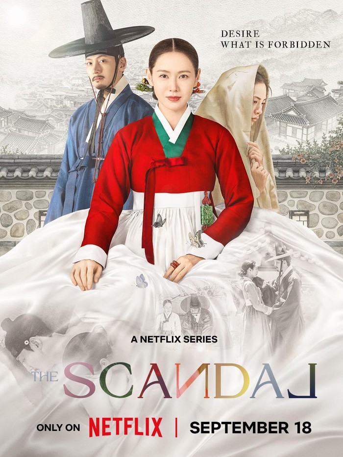 Poster drama Korea Netflix The Scandal.