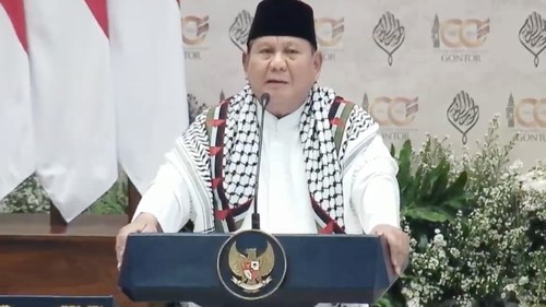 Presiden Prabowo di Pondok Gontor