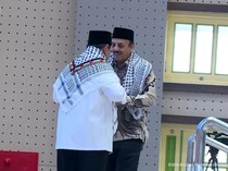 Prabowo Gaungkan Free Palestine di Momen 100 Tahun Ponpes Gontor