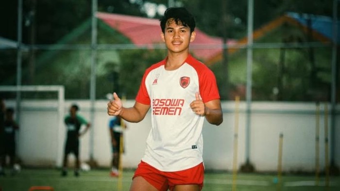 Rafli Asrul saat masih berseragam PSM Makassar.