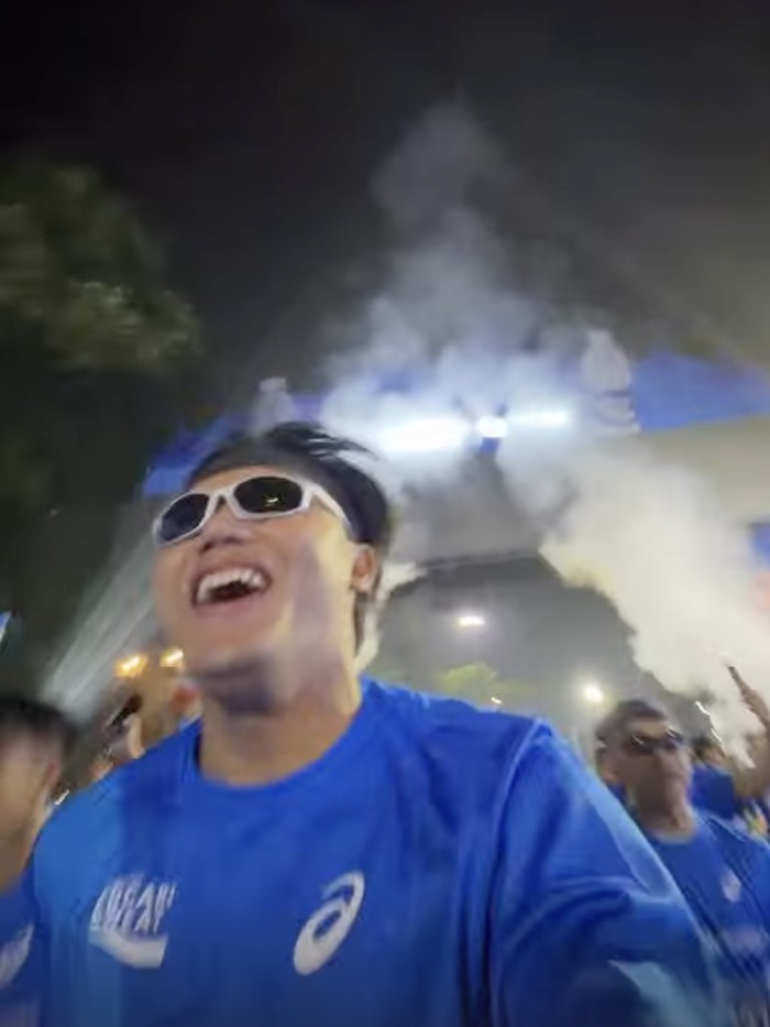 Event lari pertama untuk Rizky Febian