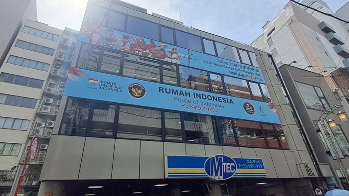 Rumah Indonesia yang disediakan pemerintah untuk kontigen Indonesia di ajang Asian Games 2026