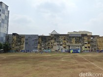 Intip Stadion Taman Sari Dikelilingi Bangunan Tua, Vibes Brasil Banget