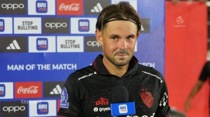 Winger asal Bali United, Thijmen Goppel. (Dok ILeague)
