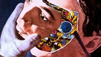 Poster Film Futureworld, Konsep Seni Promosi. Drew Struzan. 1976 Foto: Boredpanda